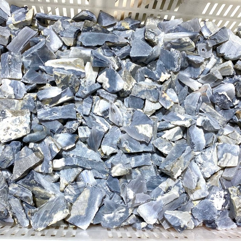 3-7.5CM Volcano Agate Rough Stone Cutting Leftover Stone Wholesale(UV-Reactive) - Image 4