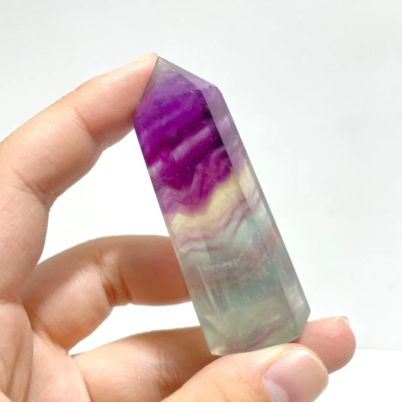 Rainbow Fluorite Tower Points Wholesale - Image 3