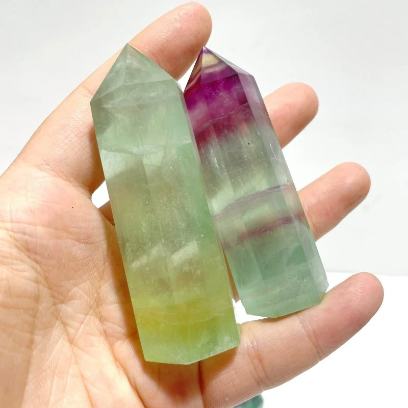 Rainbow Fluorite Tower Points Wholesale - Image 5