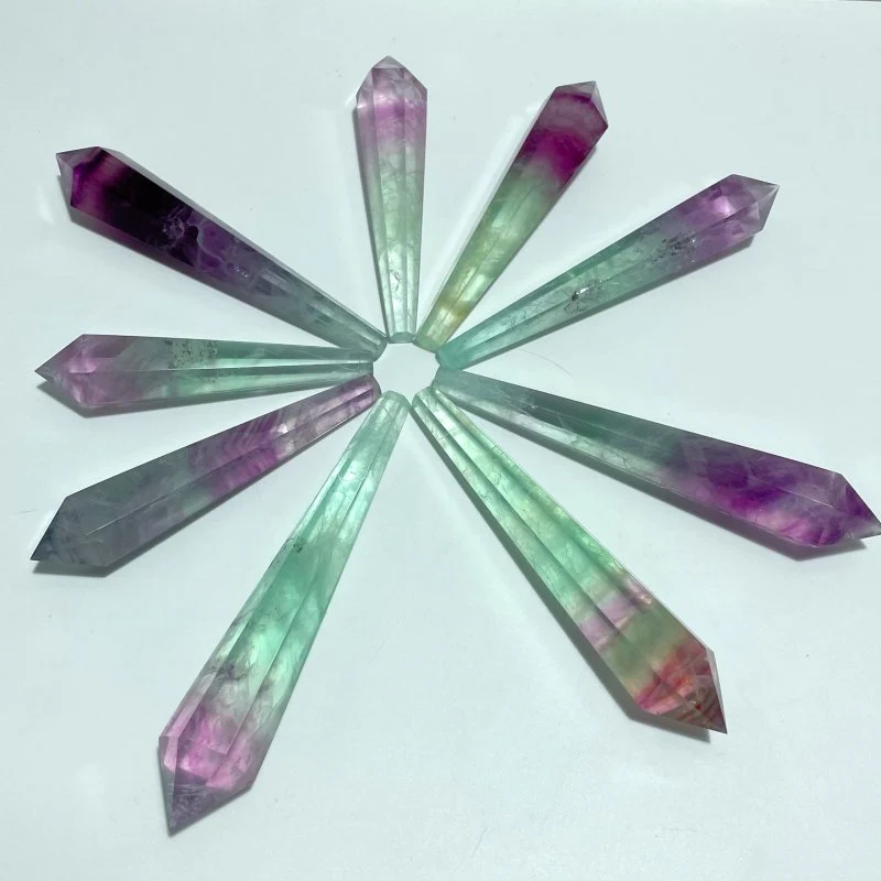 Watermelon Fluorite Point Magic Scepter Wand Wholesale
