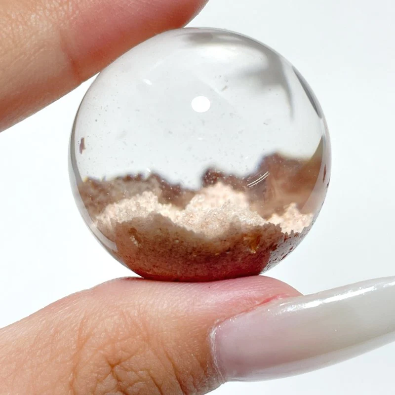 Light Pink Garden Quartz Sphere - Image 4