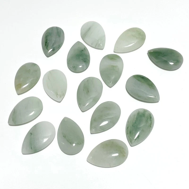White Jade Teardrop Pendant Crystal Pendant Wholesale - Image 7