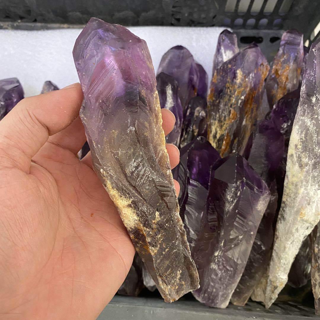 Amethyst Scepter Raw Amethyst Single Point Wholesale - Image 3