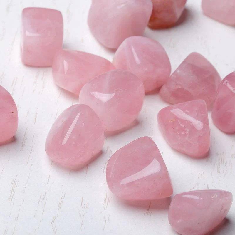 Rose Quartz Crystal Tumble Wholesale - Image 2