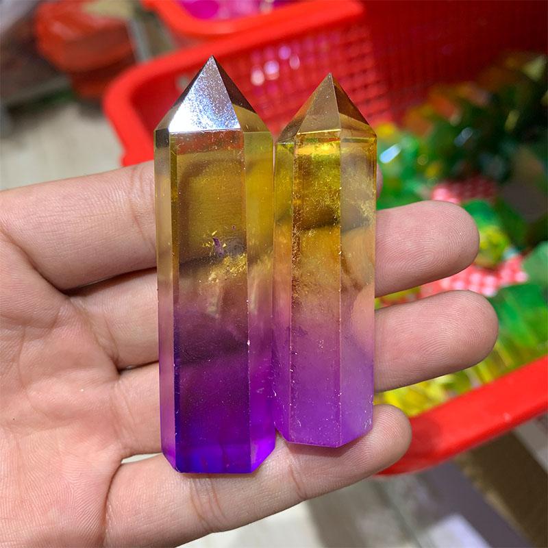 Wholesale Natural Clear Crystal Tower Angel Aura Quartz Crystal Point - Image 3
