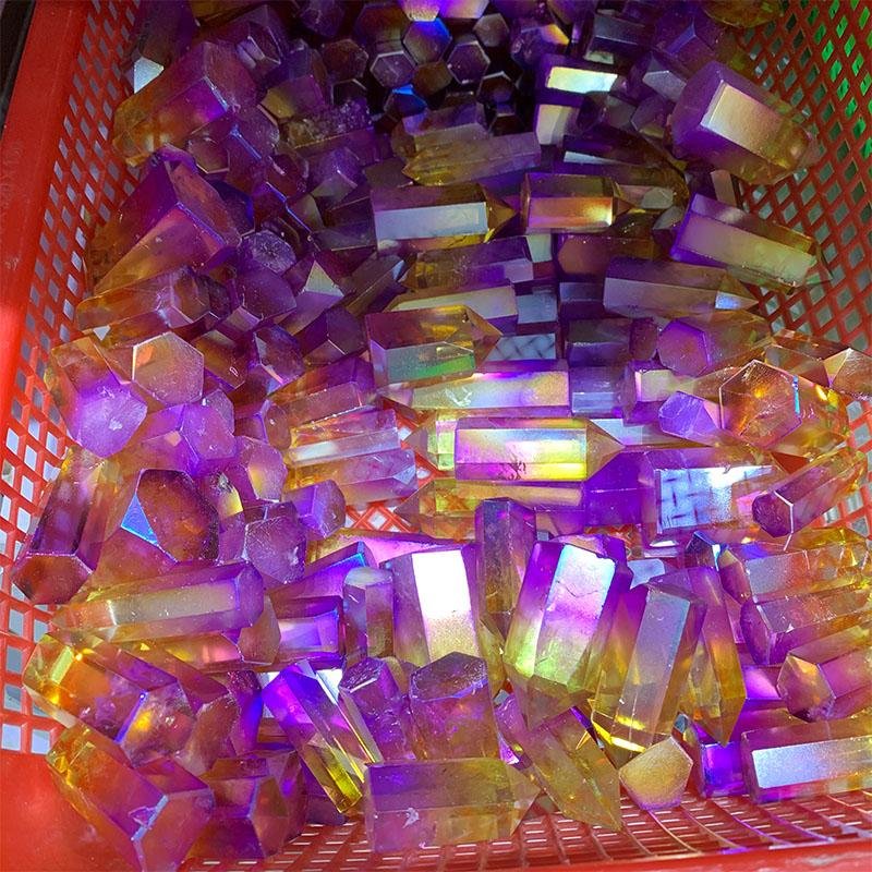 Wholesale Natural Clear Crystal Tower Angel Aura Quartz Crystal Point - Image 4