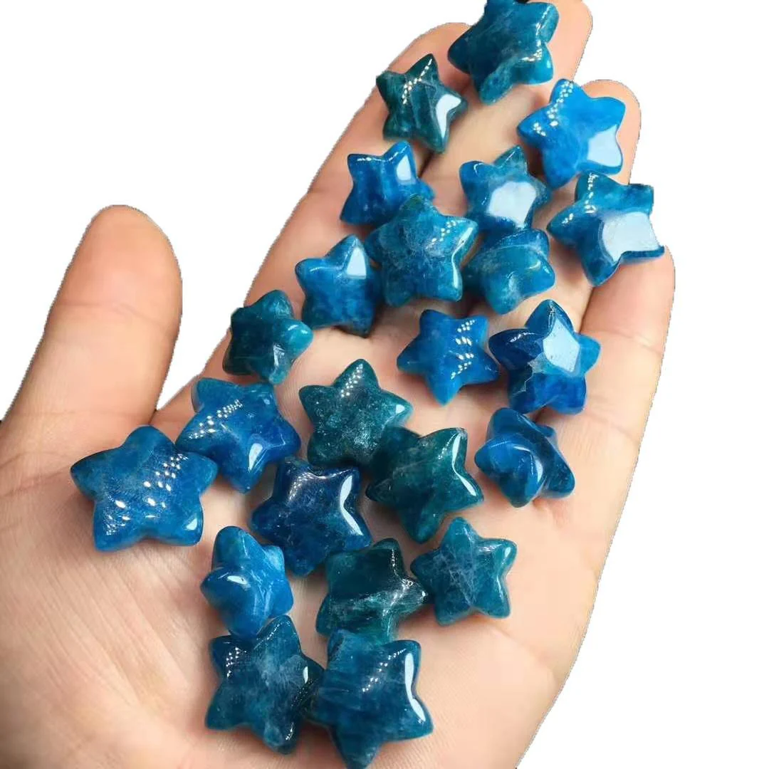 High Grade Blue Apatite Stars - Image 3