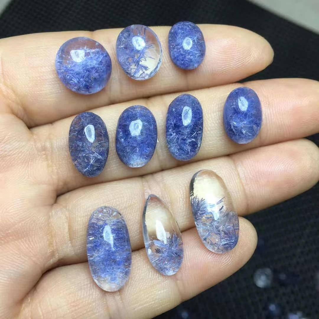 Dumortierite Polished Pendants - Image 3