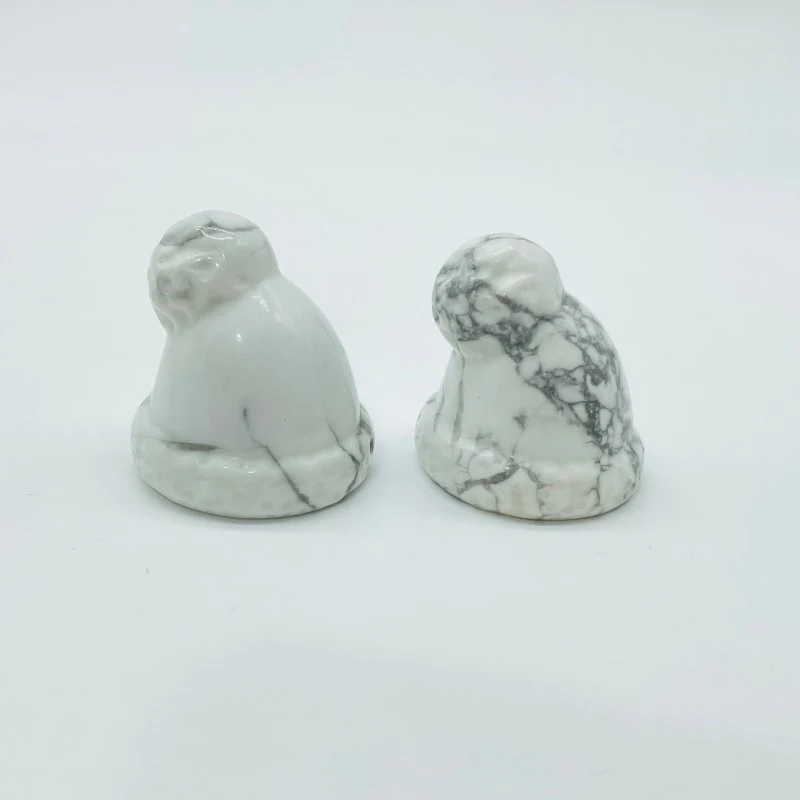 Winter Hat Cap Carving Wholesale Sodalite Howlite - Image 3