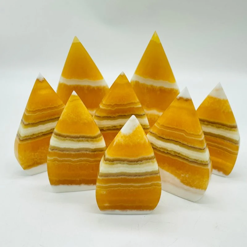 Yellow Calcite Arrow Head Shape Crystal Wholesale - Image 3