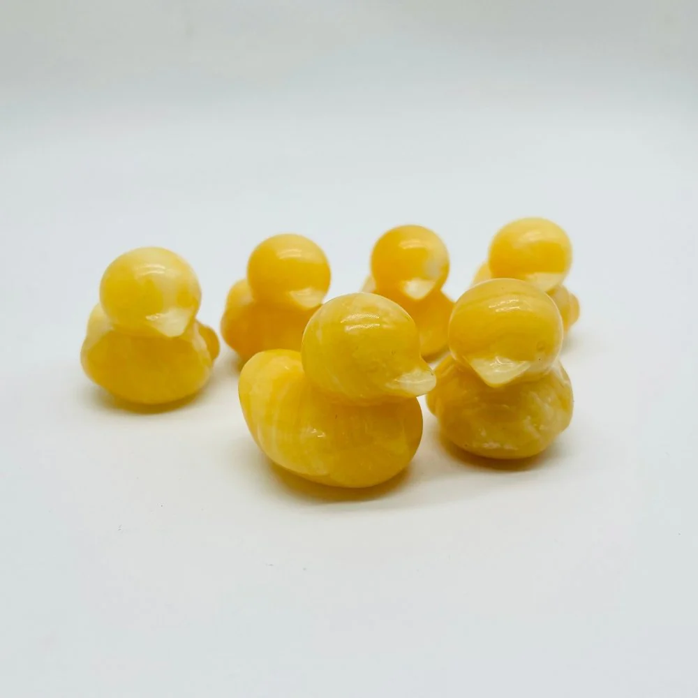 Yellow Calcite Duck Carving Wholesale - Image 3