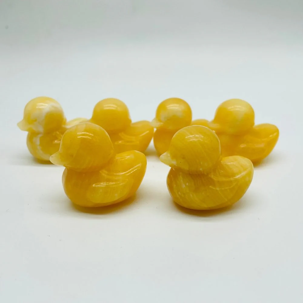 Yellow Calcite Duck Carving Wholesale - Image 4