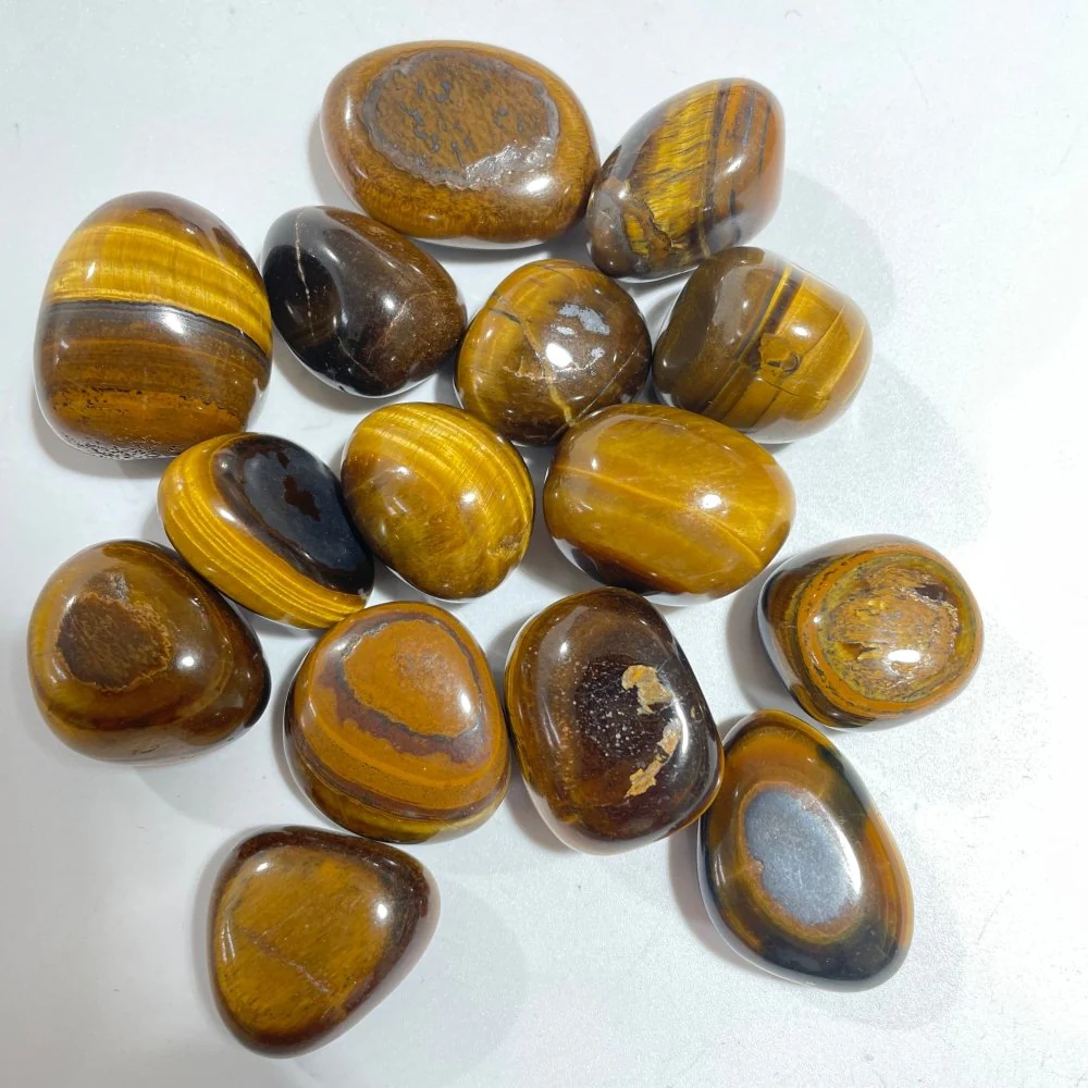 Yellow Tiger Eye Tumbled Wholesale - Image 2