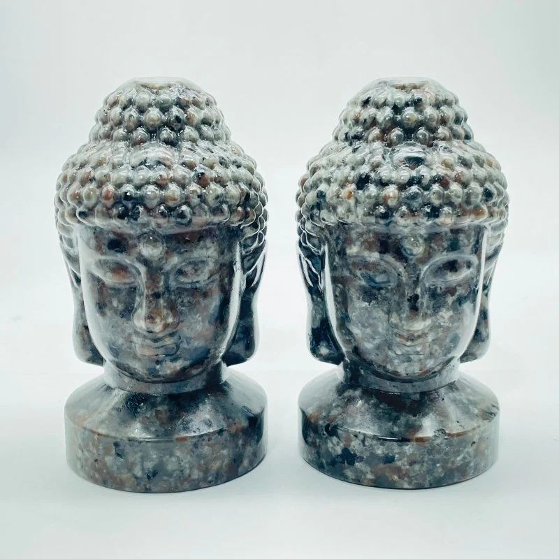 Yooperlite Buddha Head Carving Wholesale (UV Reactive) - Image 2