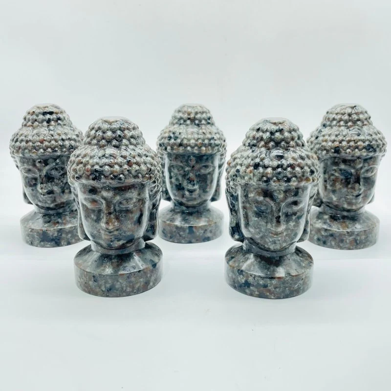 Yooperlite Buddha Head Carving Wholesale (UV Reactive) - Image 3