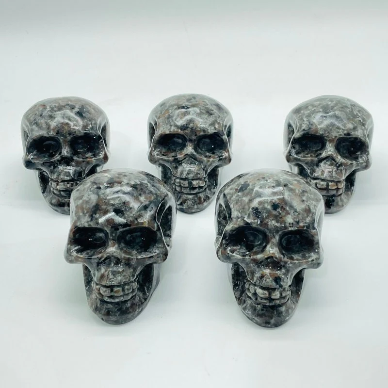 Yooperlite Skull Carving Wholesale (UV Reactive) - Image 3