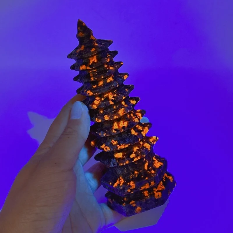 Yooperlite Wenchang Tower 9-level Pagoda Wholesale (UV Reactive) - Image 3